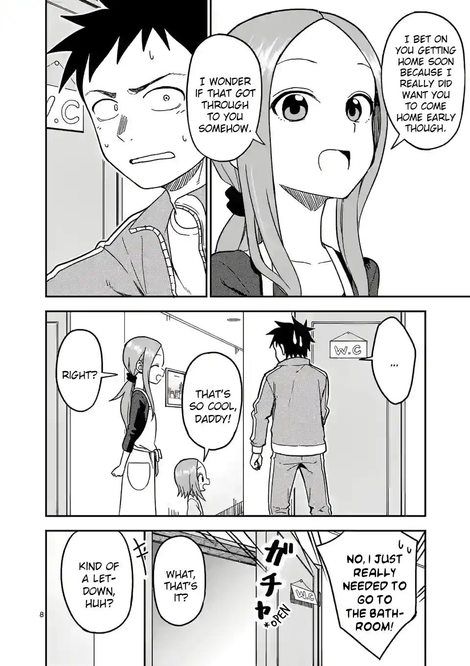 Karakai Jouzu no (Moto) Takagi-san Chapter 134 8